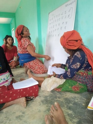 बिपन्न, दलित तथा सिमान्त्कृत समुदायका निरक्षर महानुभावहरुलाइ साक्षर बनाउने उद्धेश्यले २ महिने साक्षरता कार्यक्रम सुरुवात